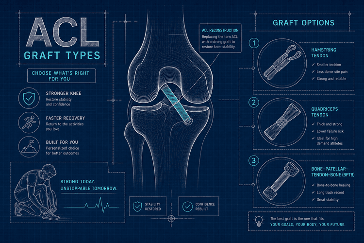 ACL graft types explained: which one is right for you