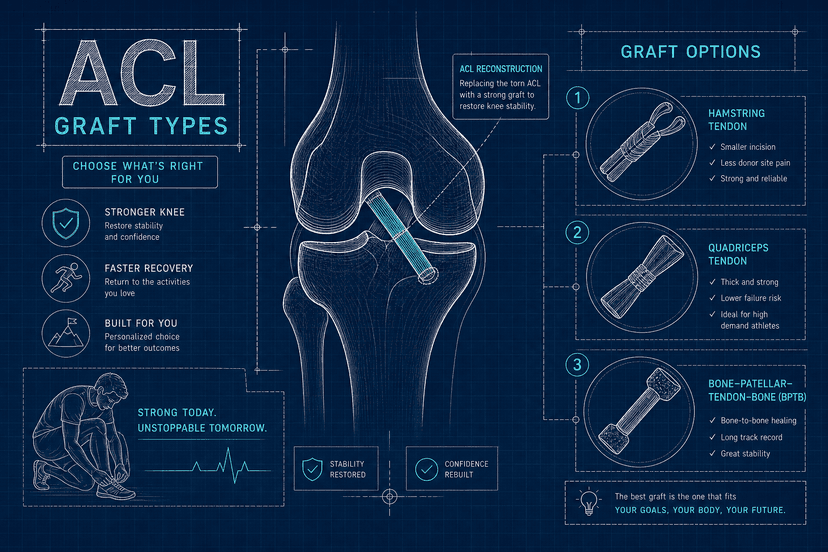 ACL graft types explained: which one is right for you